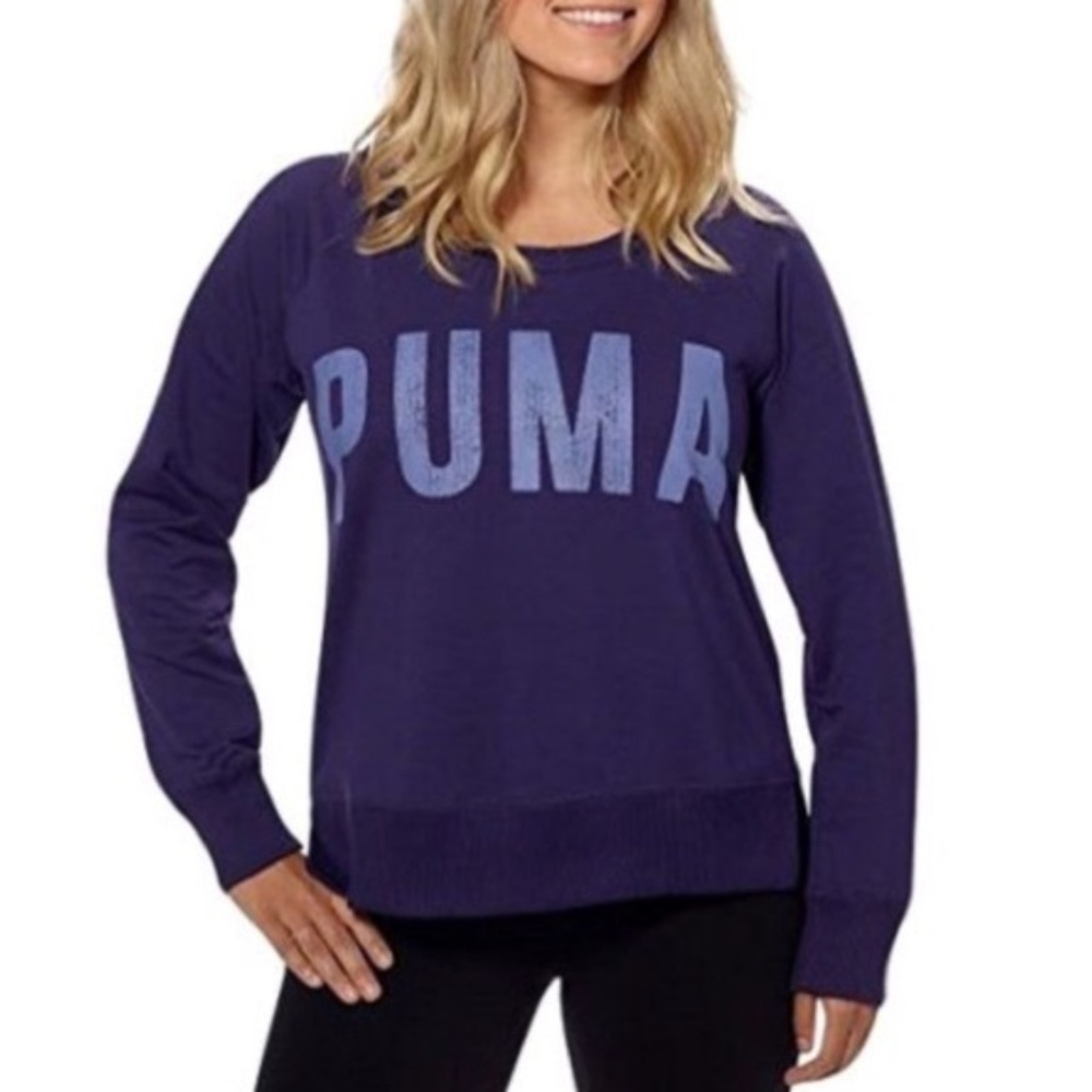 PUMA Purple Astral Aura Sweatshirt